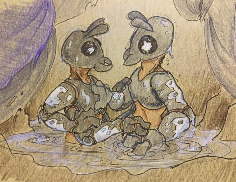 Chesacre and Thaina2 by Brack