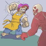 Erin vs Titan by Brack