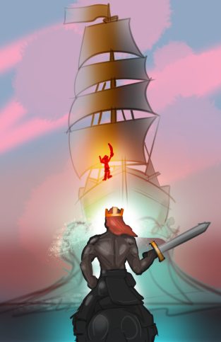 KingvsShip by Mg