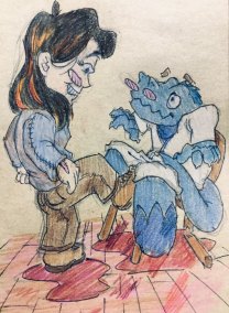 Maviola and Olesm by Brack