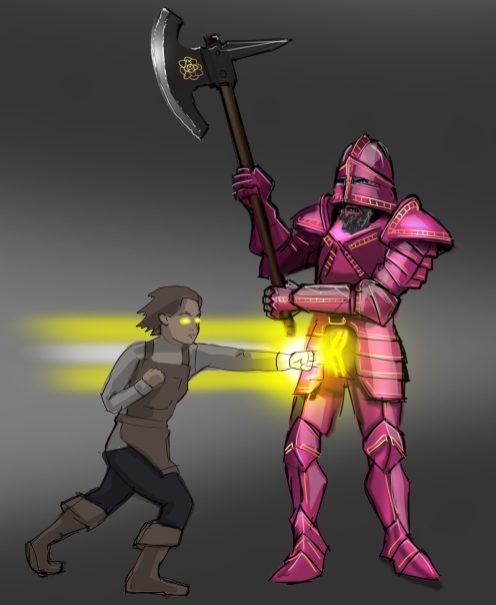 Minotaur Punch by Mg