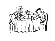 Jelaqua and Maughin by Cortz